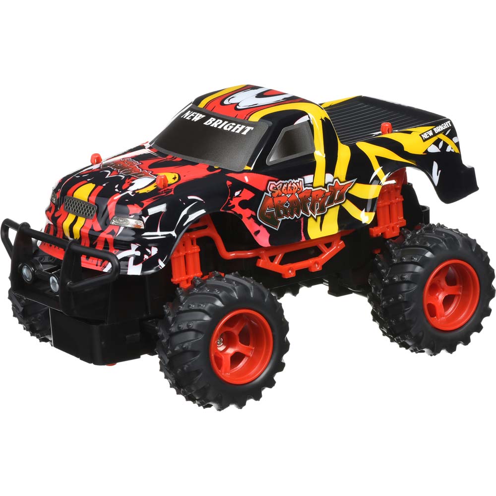 

Машинка на р/у New Bright GRAFFITI TRUCK 1:24 Yellow (2408F-1), Машинка на р/у 1:24 GRAFFITI TRUCK Yellow