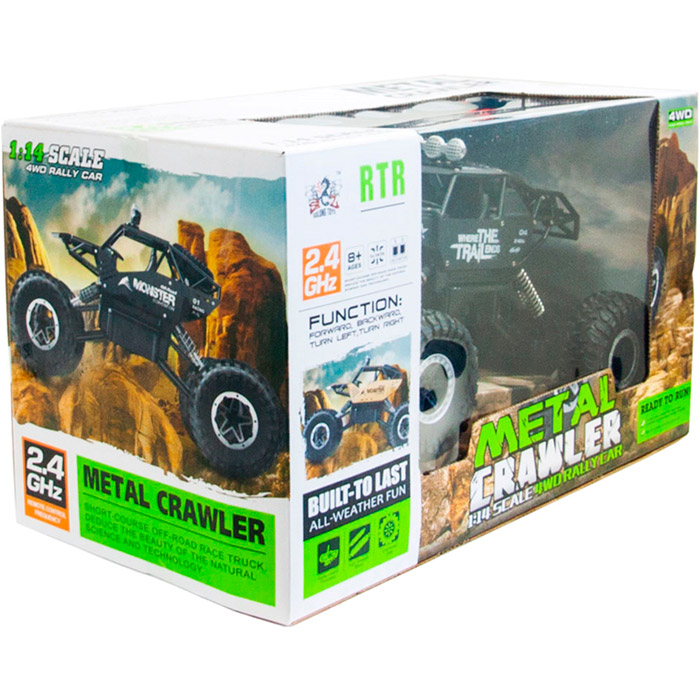 Фото Машинка на р/у SULONG TOYS OFF-ROAD CRAWLER WHERE THE TRAILENDS Black (SL-121RHMBl)