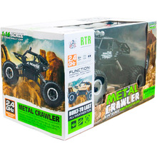 Машинка на р/у SULONG TOYS OFF-ROAD CRAWLER WHERE THE TRAILENDS Black (SL-121RHMBl)