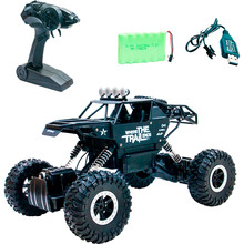 Машинка на р/у SULONG TOYS OFF-ROAD CRAWLER WHERE THE TRAILENDS Black (SL-121RHMBl)