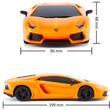 Машинка на р/у KS DRIVE Lamborghini Aventador LP 700-4 Orange (124GLBO)