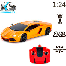 Машинка на р/у KS DRIVE Lamborghini Aventador LP 700-4 Orange (124GLBO)
