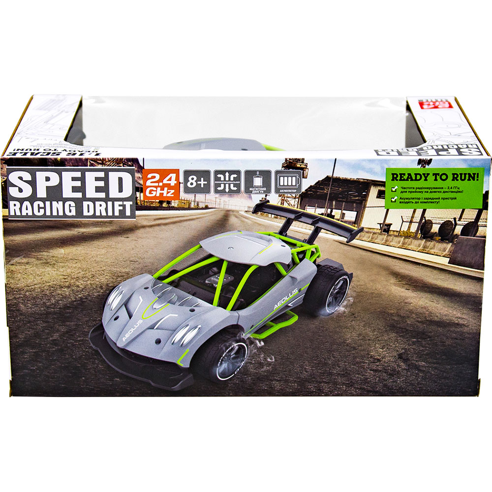 В інтернет магазині Машинка Sulong Toys Speed Racing Drift Aeolus Сірий (SL-284RHG)