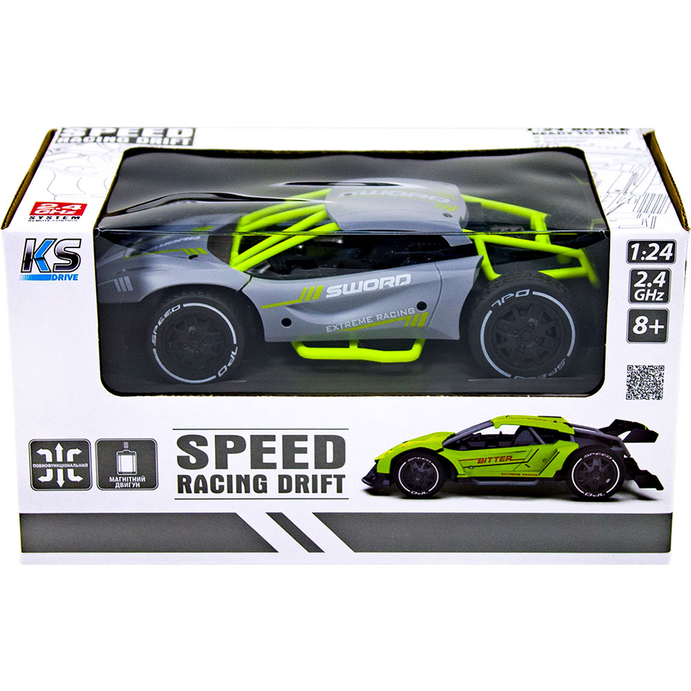 В Україні Машинка Sulong Toys Speed Racing Drift Sword Сірий (SL-289RHG)