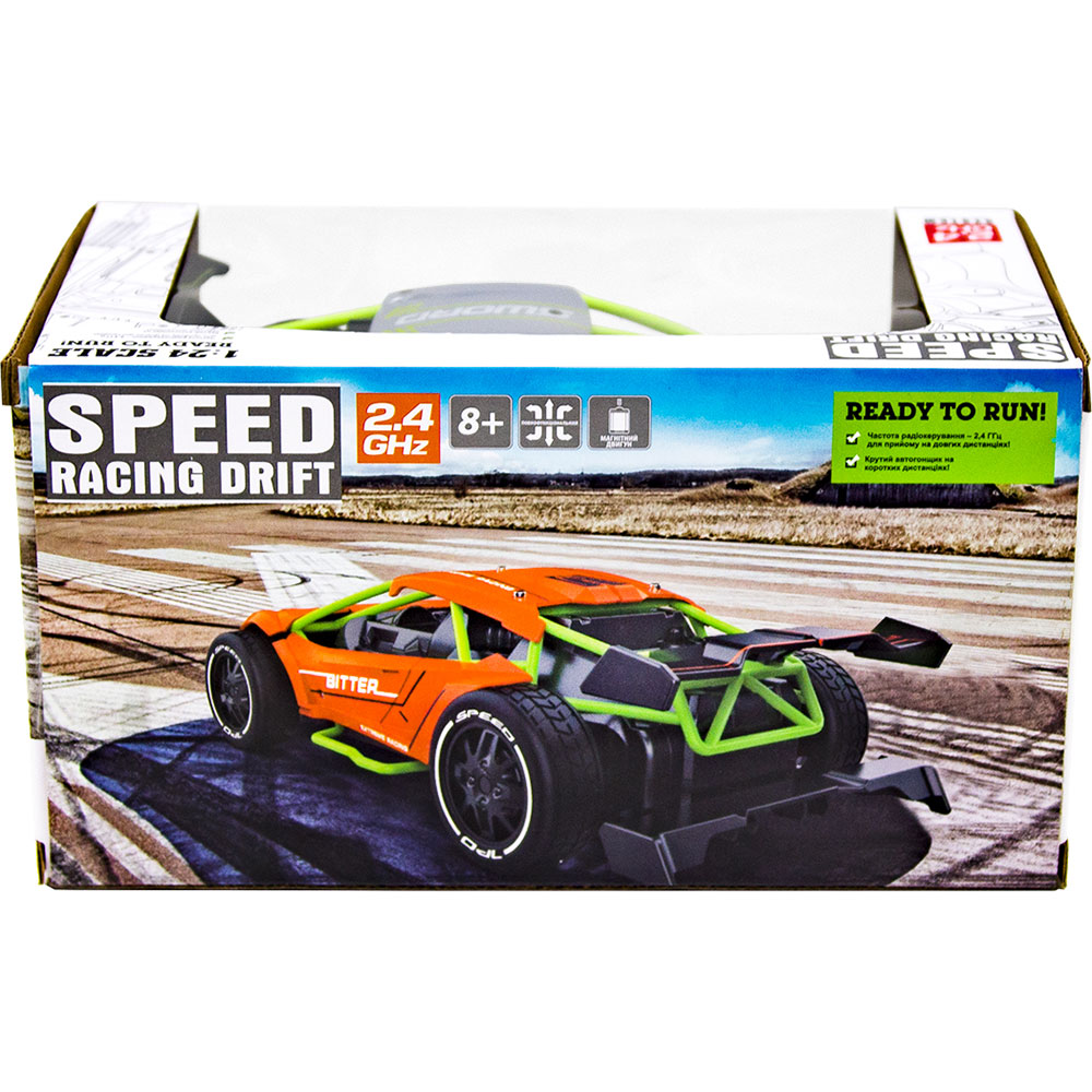 У Фокстрот Машинка Sulong Toys Speed Racing Drift Sword Сірий (SL-289RHG)