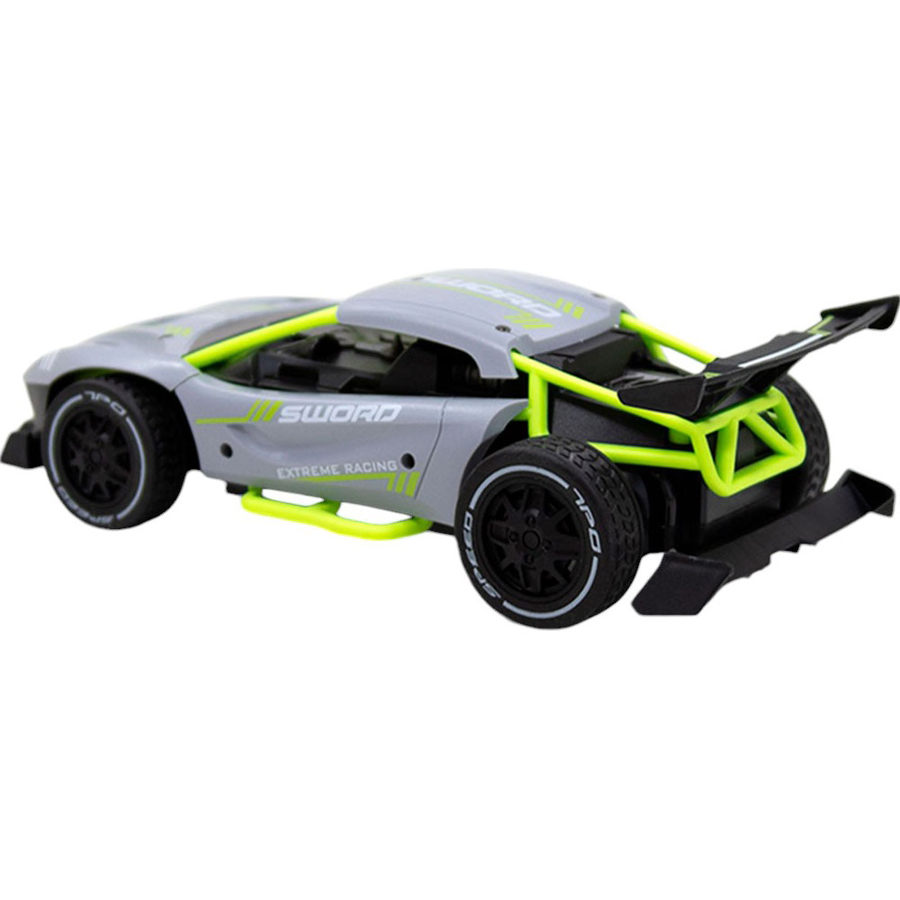 Машинка Sulong Toys Speed Racing Drift Sword Сірий (SL-289RHG) Живлення 2 батареї типу АА для пульта управління (у комплект не входять), 3 батареї АА для машинки (у комплект не входять)