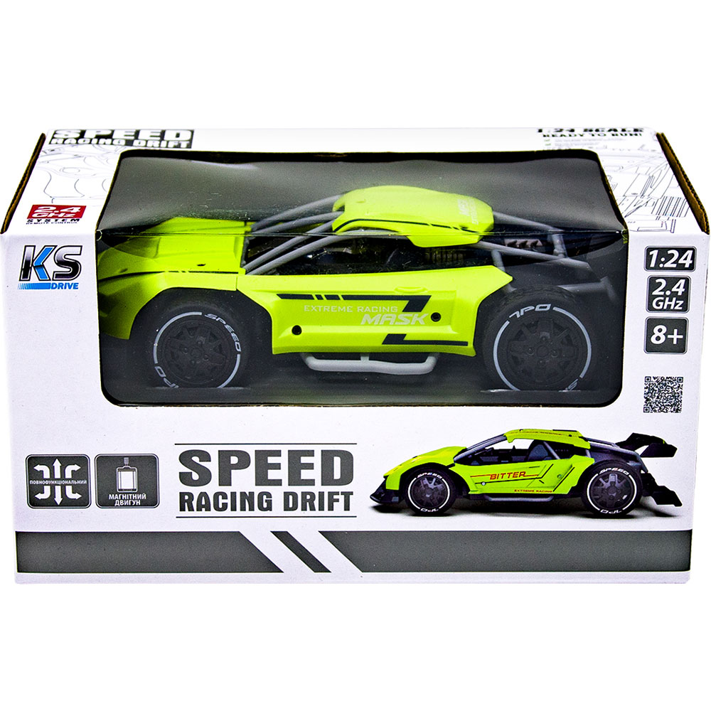 В Украине Машинка на р/у Sulong Toys Speed Racing Drift Mask Зеленый (SL-290RHGR)