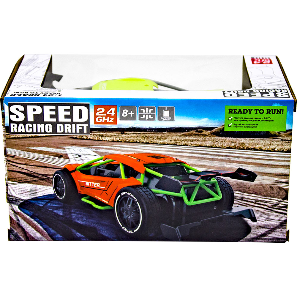 В Фокстрот Машинка на р/у Sulong Toys Speed Racing Drift Mask Зеленый (SL-290RHGR)