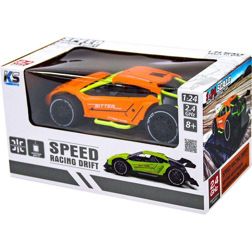 В Україні Машинка на р/в Sulong Toys Speed Racing Drift Bitter Помаранчевий (SL-291RHO)