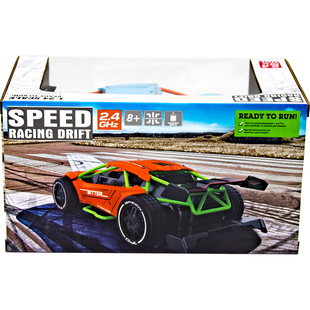 В Фокстрот Машинка на р/у Sulong Toys Speed Racing Drift Red Sing Голубой (SL-292RHB)