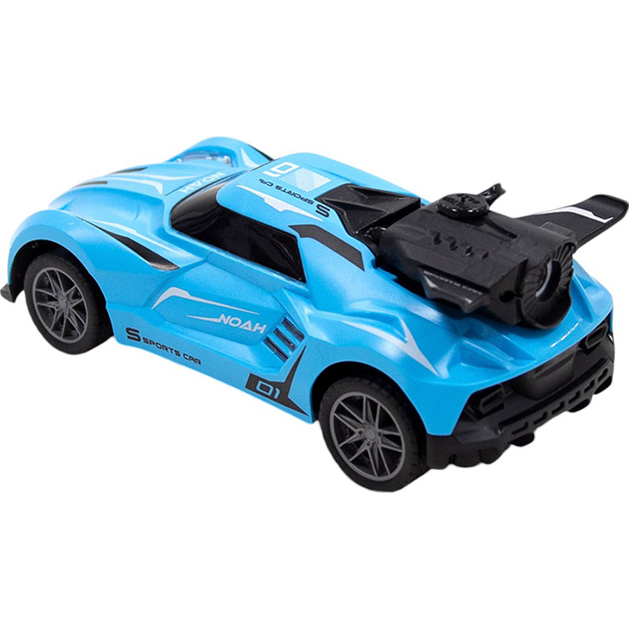 Машинка на р/у Sulong Toys Spray Car Sport Голубой (SL-354RHBL) Комплектация автомобиль, пульт радиоуправления, бутылочка