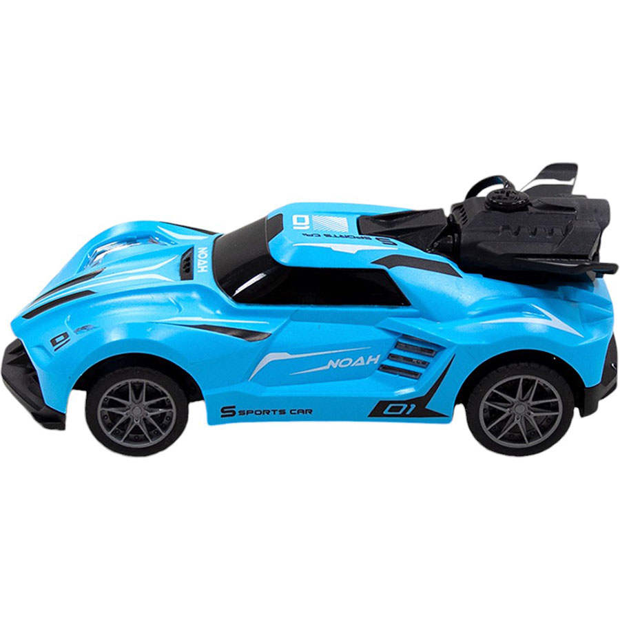 Машинка на р/у Sulong Toys Spray Car Sport Голубой (SL-354RHBL) Дополнительно световые эффекты, пускает пар