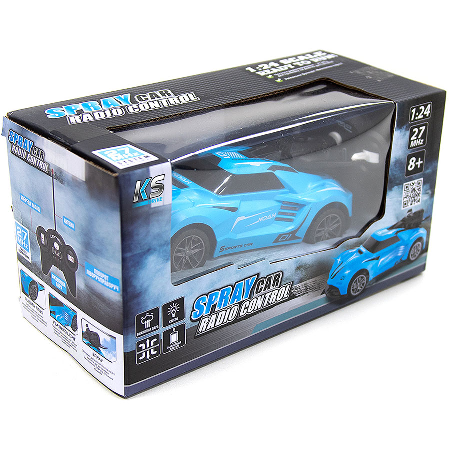 В Фокстрот Машинка на р/у Sulong Toys Spray Car Sport Голубой (SL-354RHBL)