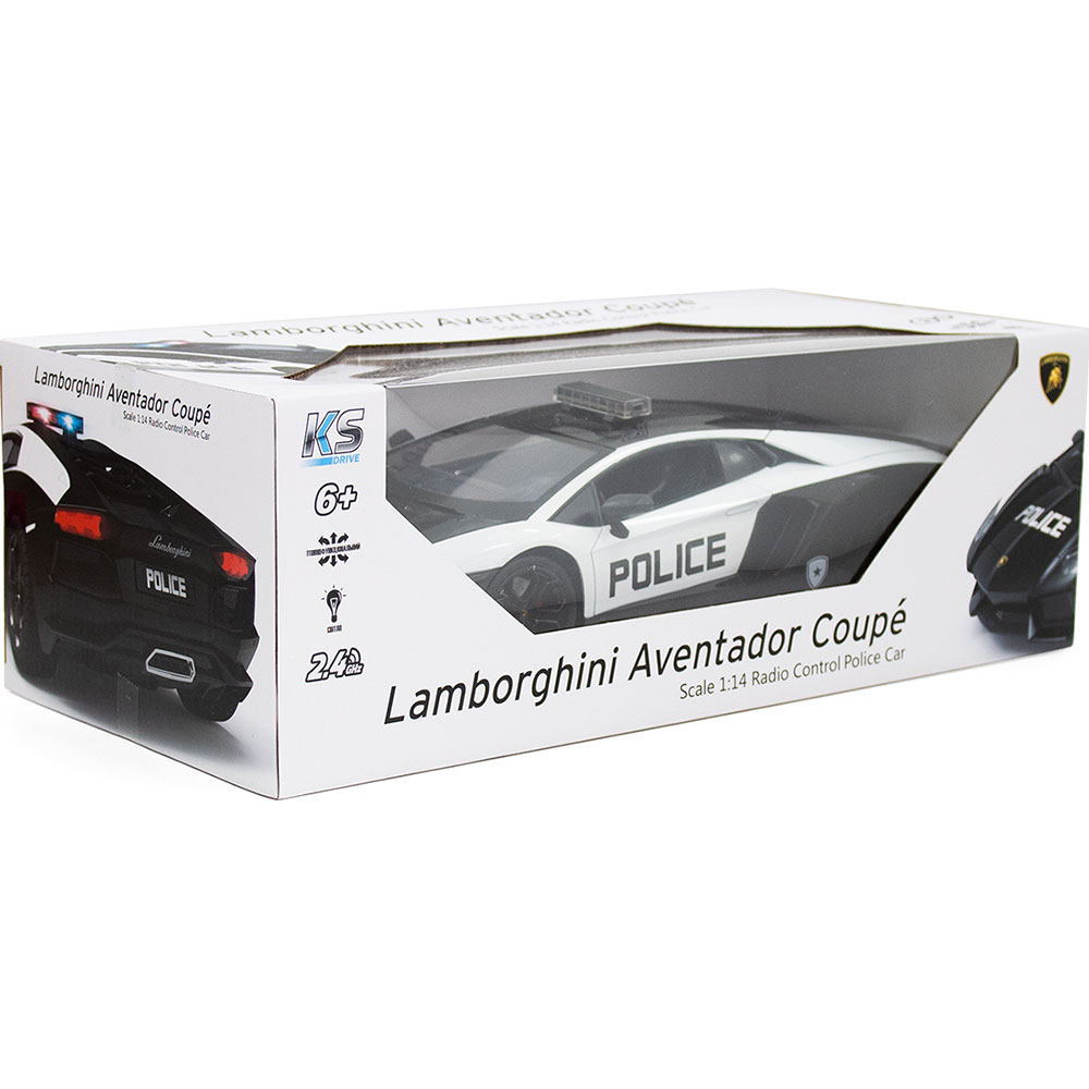 Изображение Машинка на р/у KS Drive Lamborghini Aventador Police (114GLPCWB)