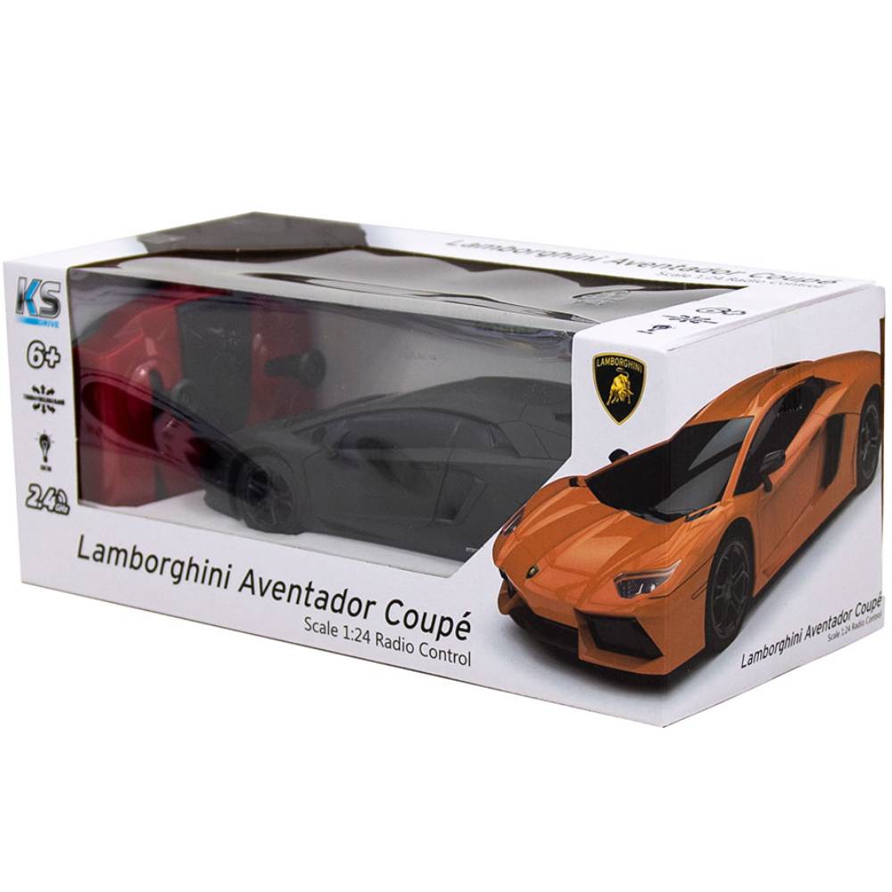 Фото Машинка на р/у KS Drive Lamborghini Aventador LP 700-4 Black (124GLBB)