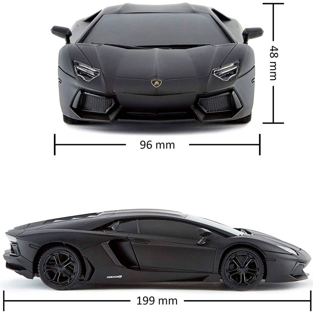 Машинка на р/у KS Drive Lamborghini Aventador LP 700-4 Black (124GLBB) Радиоуправление 2.4 GHz