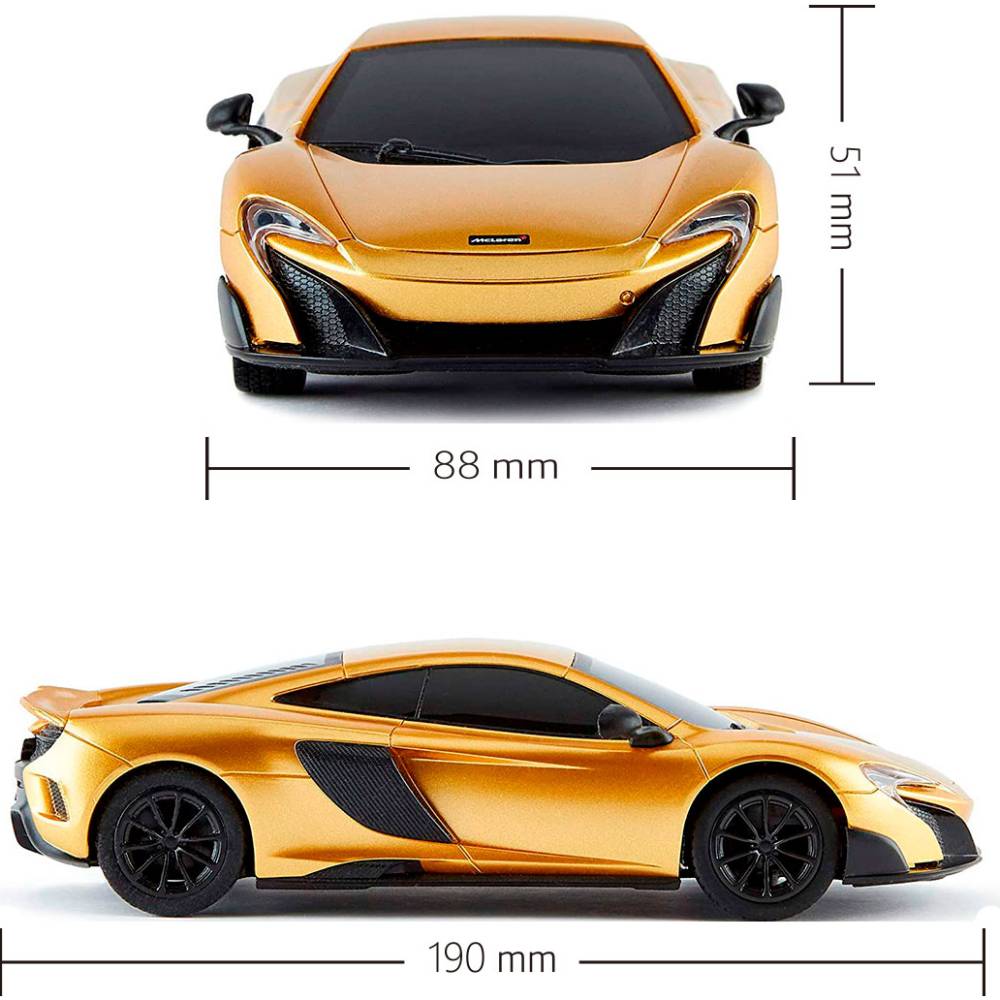 Машинка на р/в KS Drive Mclaren 675LT Gold (124GMGL) Радіоуправління 2.4 GHz