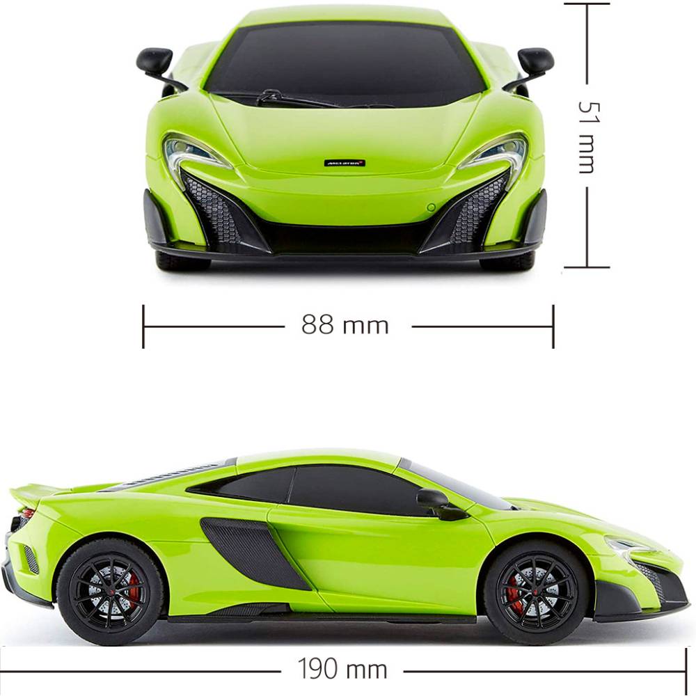 Машинка на р/в KS Drive Mclaren 675LT Green (124GMGR) Радіоуправління 2.4 GHz