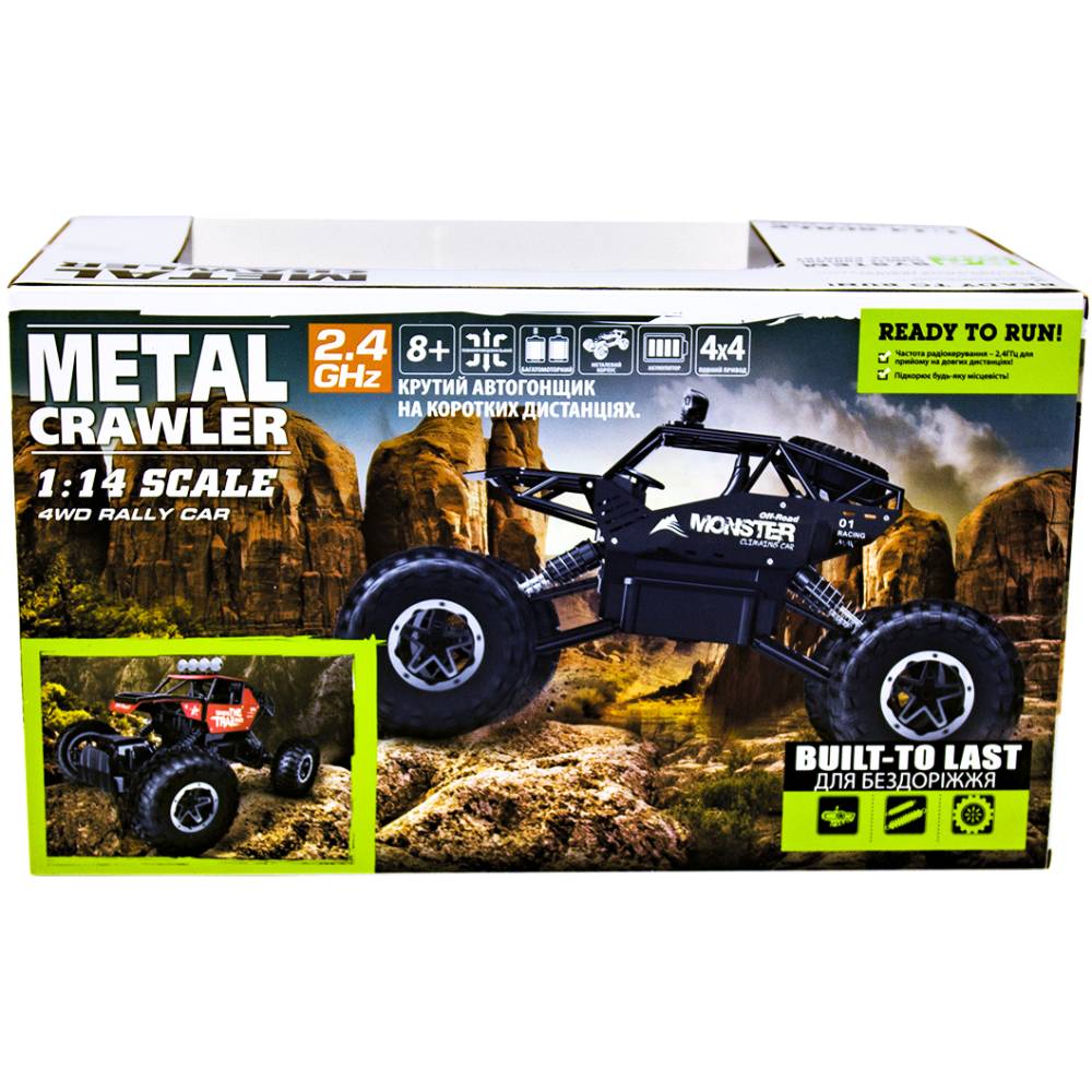 В інтернет магазині Машинка на р/в Sulong Toys Off-Road Crawler Where The Trail Ends 1:14 Red (SL-121RHMR)