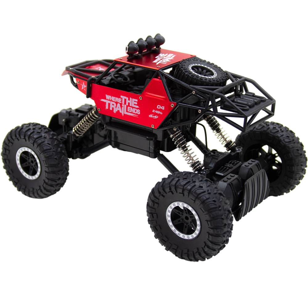 Машинка на р/в Sulong Toys Off-Road Crawler Where The Trail Ends 1:14 Red (SL-121RHMR) Живлення 1 акумулятор Ni-MH, 3 батареї АА для пульта керування