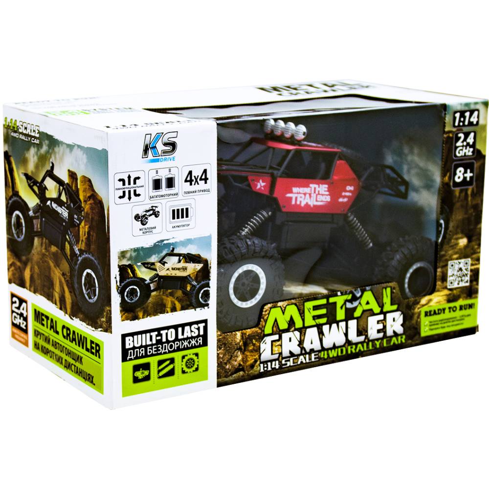 В Украине Машинка на р/у Sulong Toys Off-Road Crawler Where The Trail Ends 1:14 Red (SL-121RHMR)