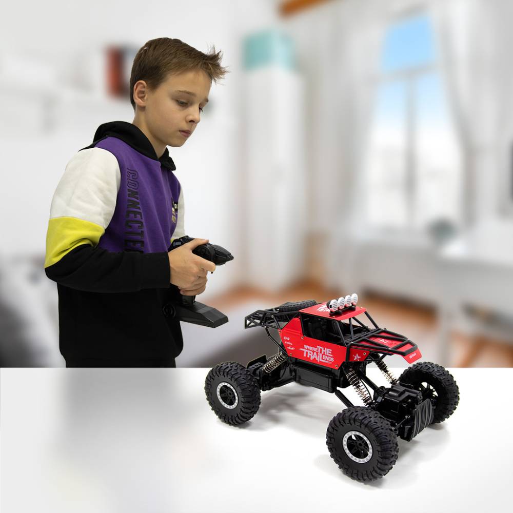 В Фокстрот Машинка на р/у Sulong Toys Off-Road Crawler Where The Trail Ends 1:14 Red (SL-121RHMR)