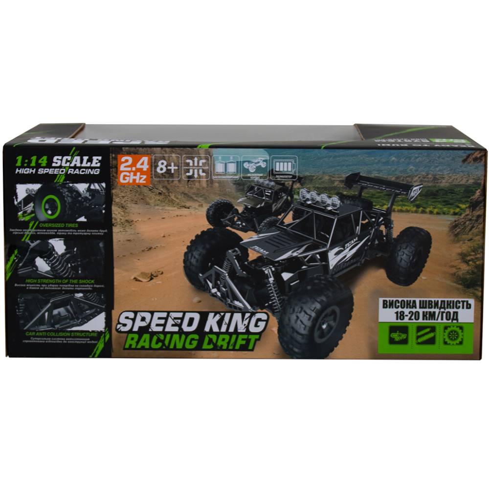 В интернет магазине Машинка на р/у Sulong Toys Off-Road Crawler Race 1:14 Matte Black (SL-309RHMBl)