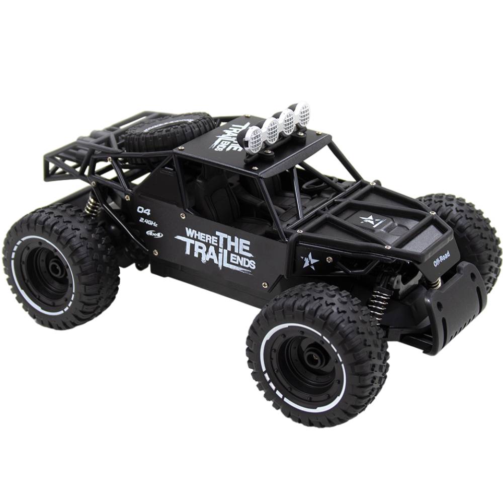 Зовнішній вигляд Машинка на р/у Sulong Toys Off-Road Crawler Race 1:14 Matte Black (SL-309RHMBl)