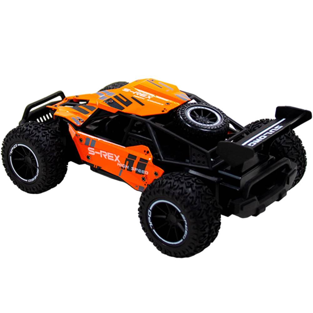 Машинка на р/у Sulong Toys Metal Crawler S-Rex 1:16 Orange (SL-230RHO) Питание 2 батарейки типа АА для пульта управления, 1 аккумулятор Li-Ion