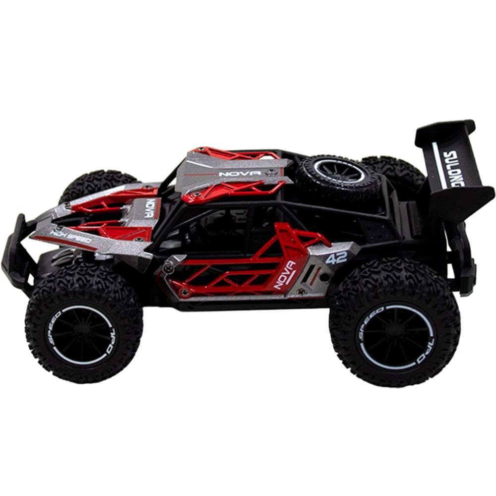 Машинка на р/в Sulong Toys Metal Crawler Nova 1:16 Gray-Red (SL-231RHGR) Комплектація Автомобіль, пульт радіокерування, акумулятор, USB-шнур