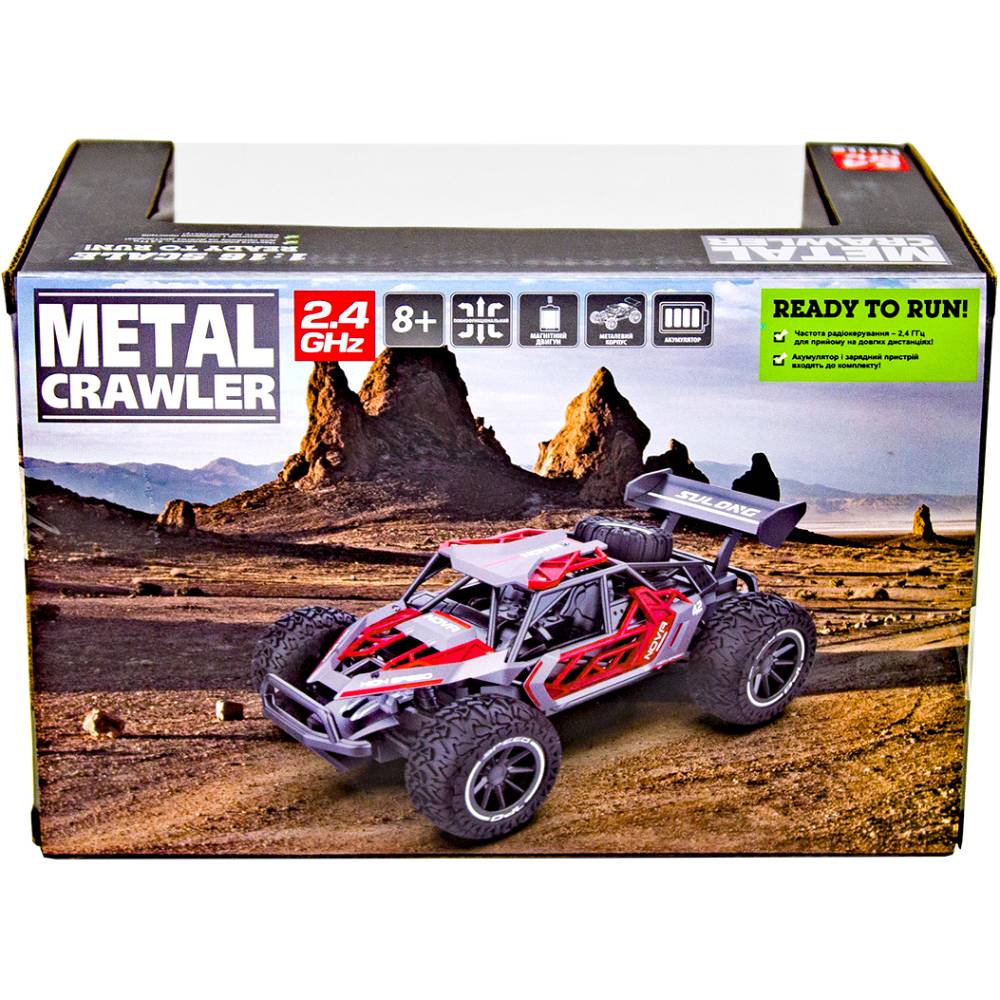 В інтернет магазині Машинка на р/в Sulong Toys Metal Crawler Nova 1:16 Gray-Red (SL-231RHGR)