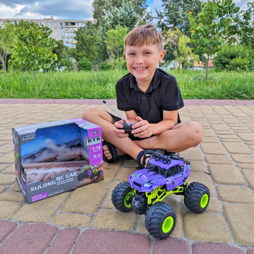 Покупка Машинка на р/у Sulong Toys Bigfoot Off-Road Violet (SL-358RHV)