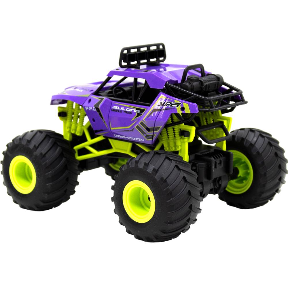 Машинка на р/в Sulong Toys Bigfoot Off-Road Violet (SL-358RHV) Комплектація Автомобіль, пульт радіокерування