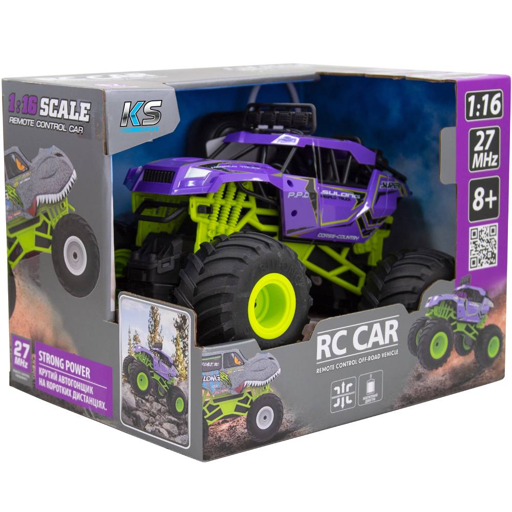 В інтернет магазині Машинка на р/в Sulong Toys Bigfoot Off-Road Violet (SL-358RHV)