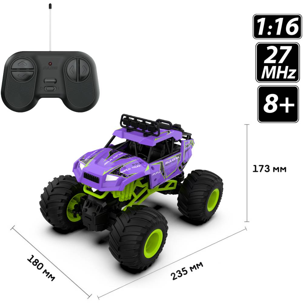 Заказать Машинка на р/у Sulong Toys Bigfoot Off-Road Violet (SL-358RHV)