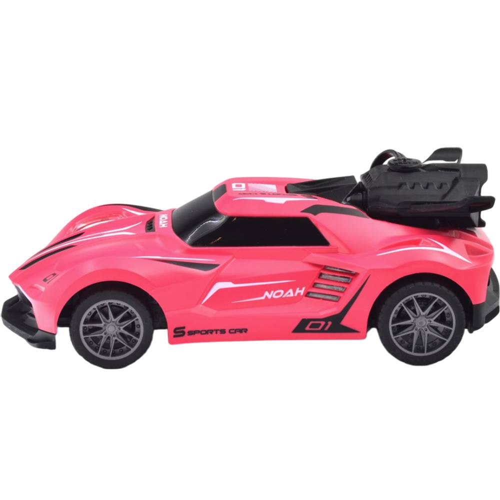 Машинка на р/у Sulong Toys Spray Car Sport Pink (SL-354RHP Дополнительно Подсветка машинки, выхлопной пар