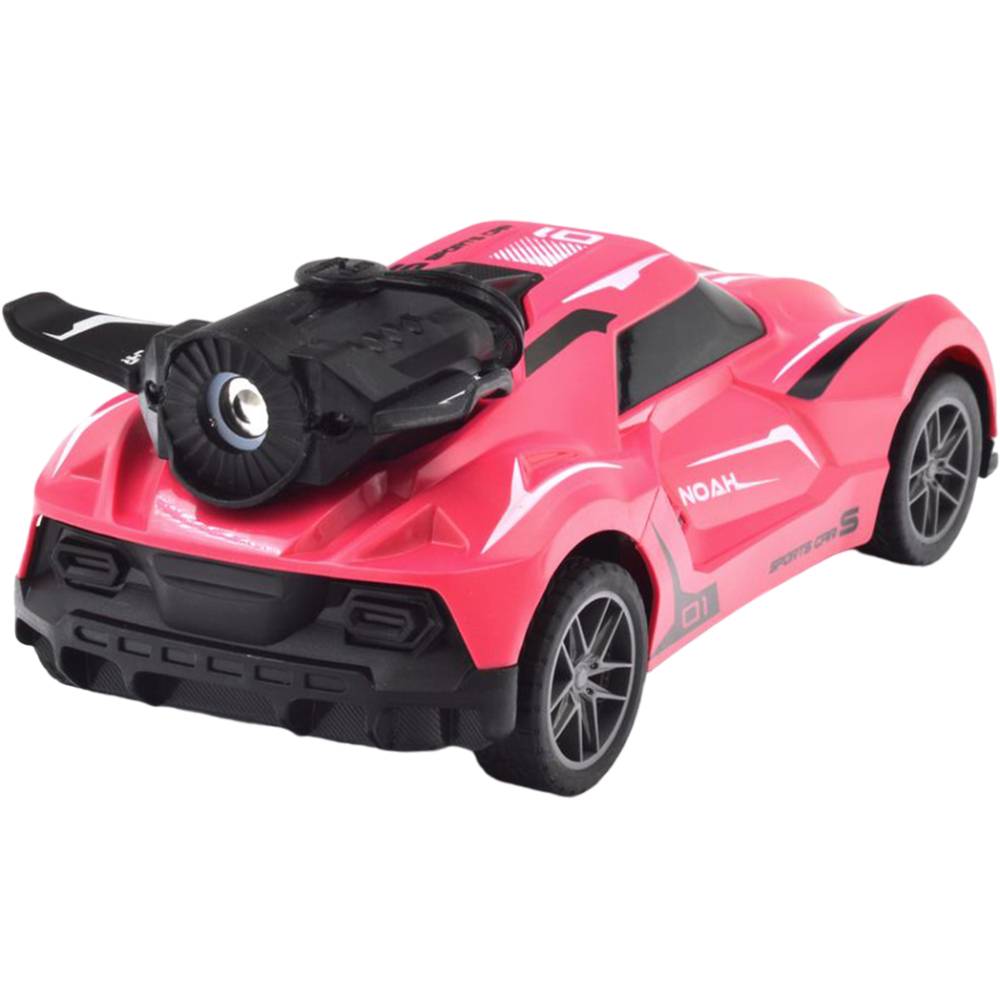 Машинка Sulong Toys Spray Car Sport Pink (SL-354RHP) Живлення 3 батареї АА для автомобіля, 2 батареї АА для пульта