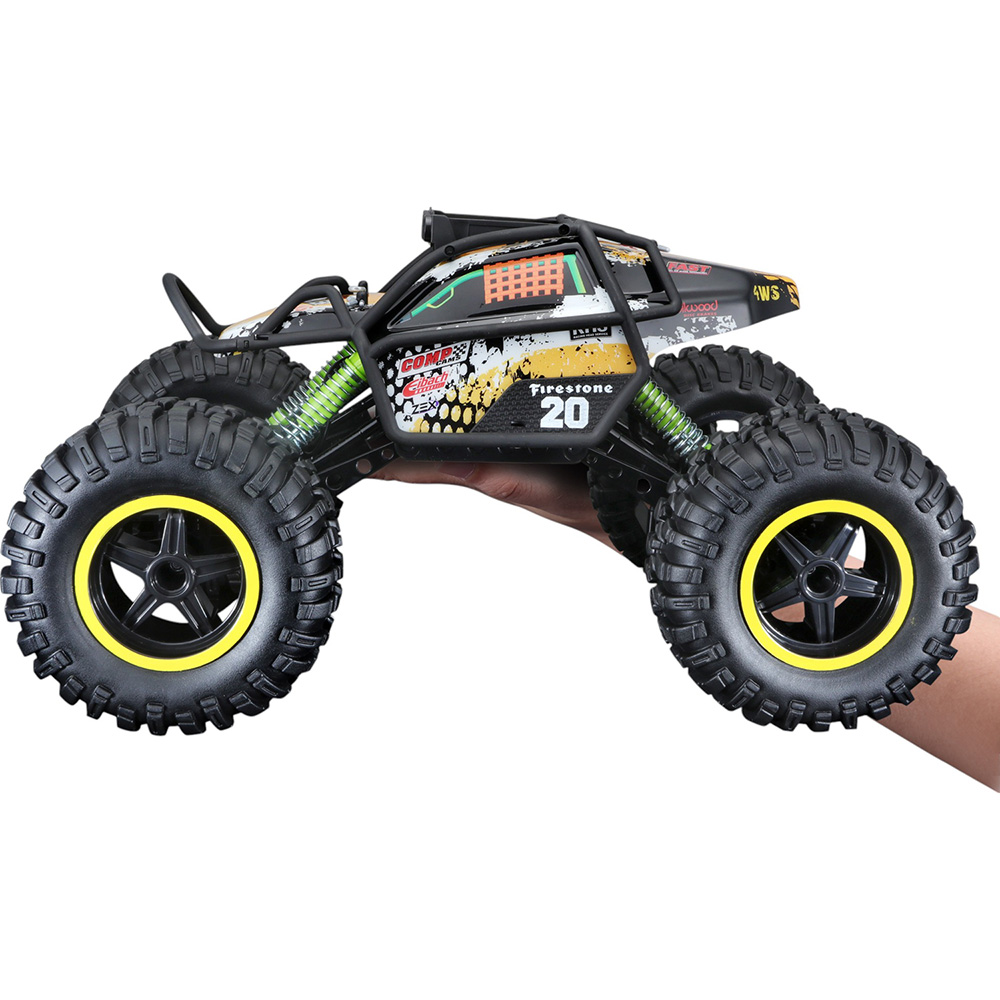В Фокстрот Машинка на р/у MAISTO TECH Rock Crawler Pro Black (39662)