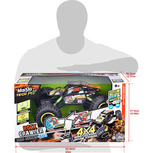 Машинка на р/у MAISTO TECH Rock Crawler Pro Black (39662)