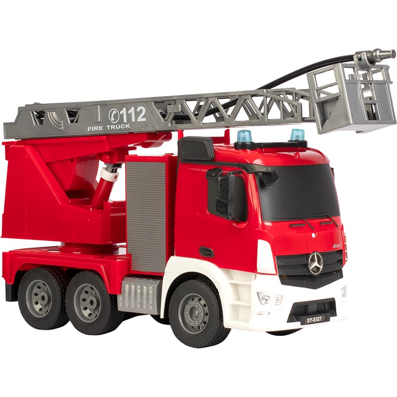Внешний вид Машинка на р/у DOUBLE E Пожарный автомобиль Mercedes Benz Arocs (E527-003)