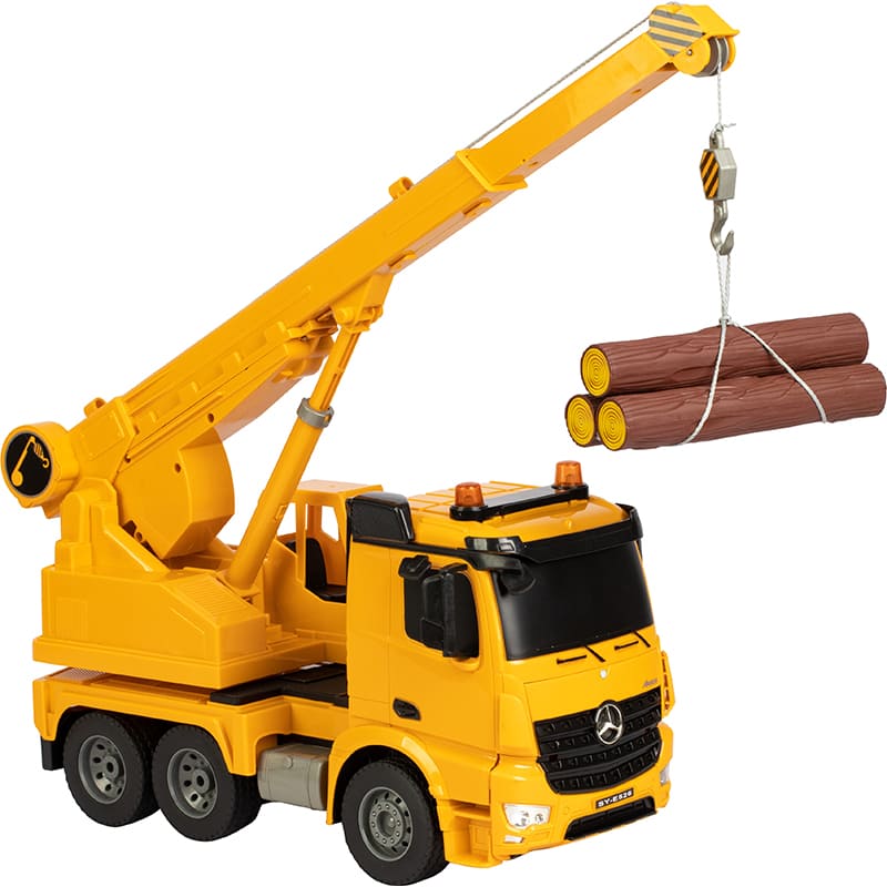 Машинка на р/у DOUBLE E Автокран Mercedes Benz Arocs (E526-003)