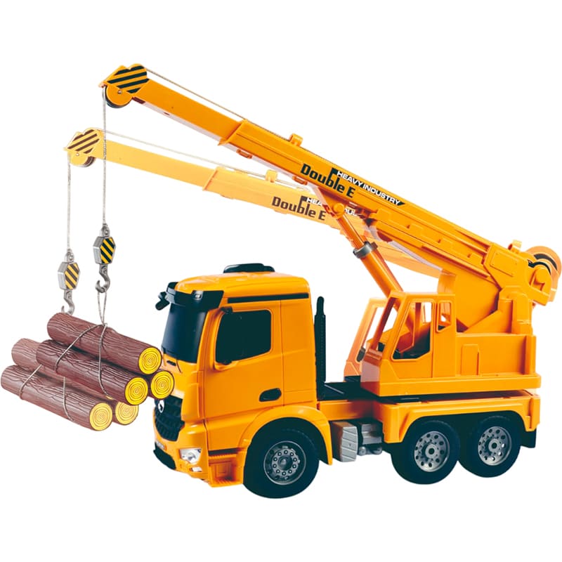Фото Машинка на р/у DOUBLE E Автокран Mercedes Benz Arocs (E526-003)