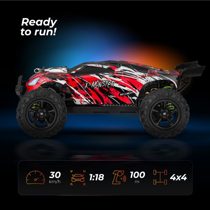 Огляд Машинка на р/у OWERMAX Overmax X-Monster 3.5 (OV-X-Monster 3.5)