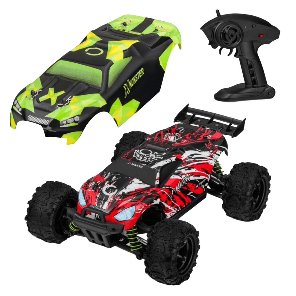 Машинка на р/у OWERMAX Overmax X-Monster 3.5 (OV-X-Monster 3.5) Додатково із двома змінними кузовами; розширена амортизація