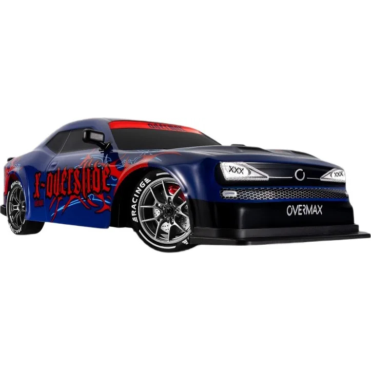 Машинка на р/у OWERMAX Overmax X-OVERSLIDE (OV-X-OVERSLIDE) Дополнительно С LED подсветкой; с двумя сменными кузовами