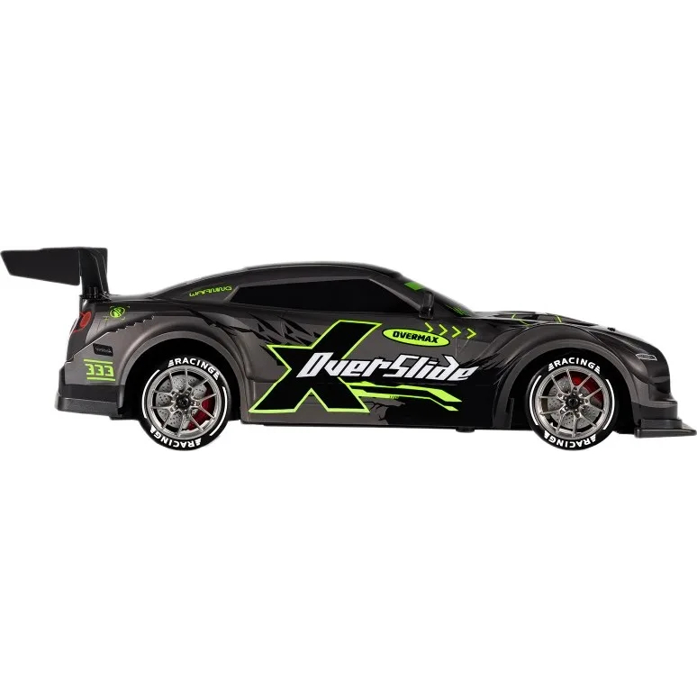 Машинка на р/у OWERMAX Overmax X-OVERSLIDE (OV-X-OVERSLIDE) Питание Радиопульт: 2 батарейки типа АА 1.5 В (не входят в комплект); машинка: 2 литиевых аккумулятора по 500 мАч 7.4 В