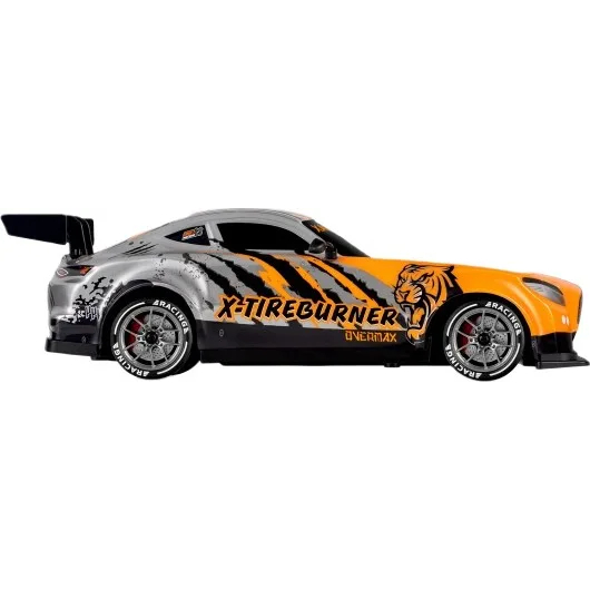 Машинка на р/у OWERMAX Overmax X-TIREBURNER (OV-X-TIREBURNER) Дополнительно С LED подсветкой; с двумя сменными кузовами