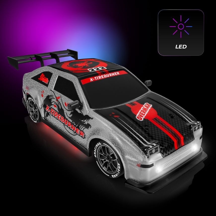 В Фокстрот Машинка на р/у OWERMAX Overmax X-TIREBURNER (OV-X-TIREBURNER)