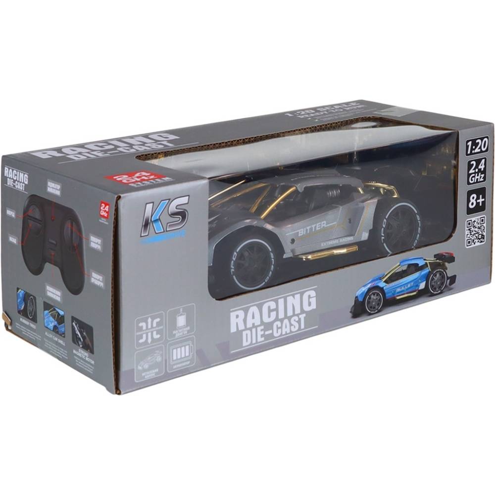 В Україні Машинка на р/в KS DRIVE EXTREME RACING Silver (SL-8212ARHS)