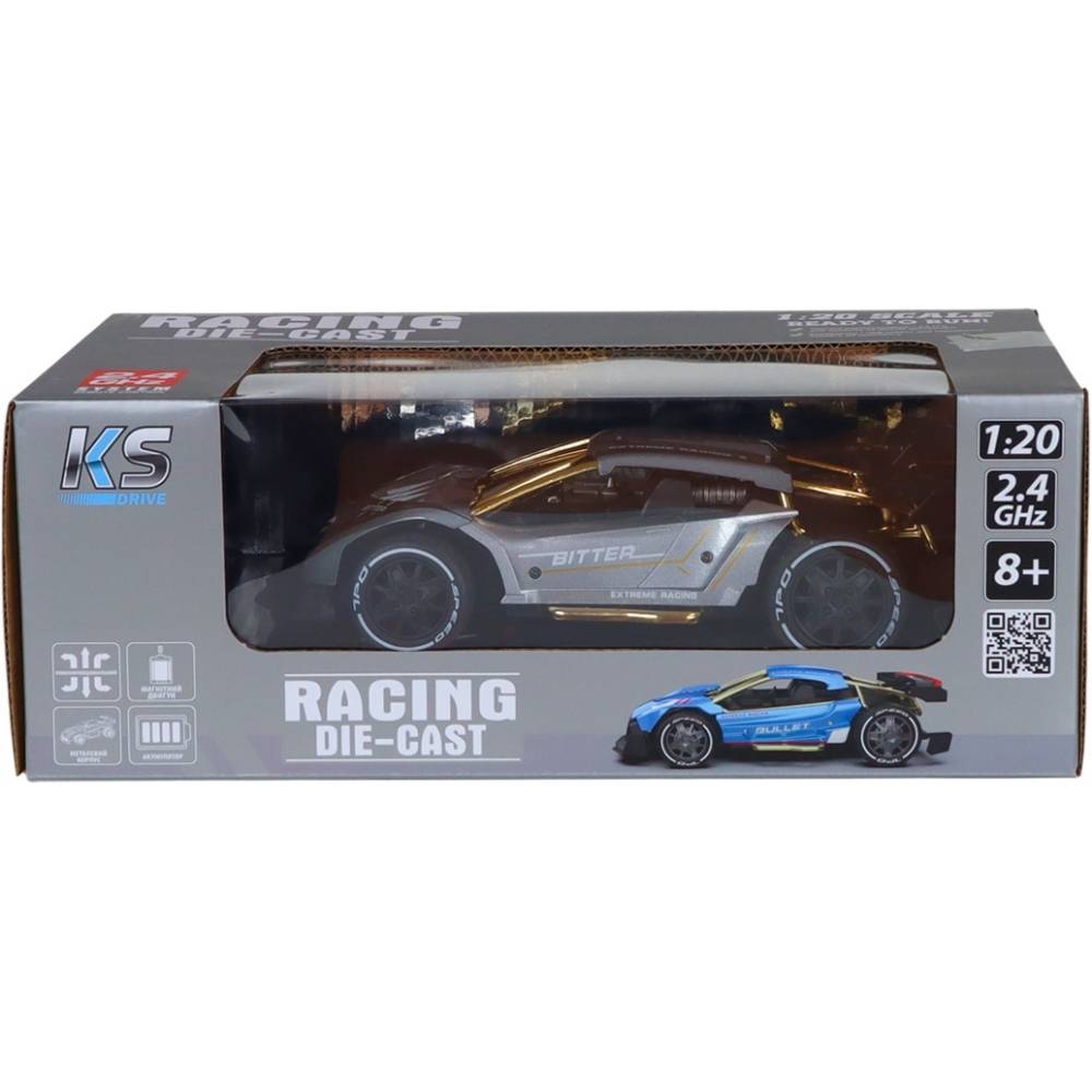 В інтернет магазині Машинка на р/в KS DRIVE EXTREME RACING Silver (SL-8212ARHS)